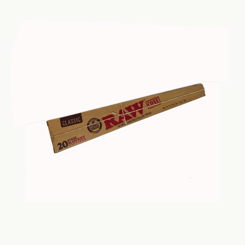 RAW 5 Stage Rocket Classic Natural Unrefined Rolling Papers – 2 + 1 FREE (3 Packs)