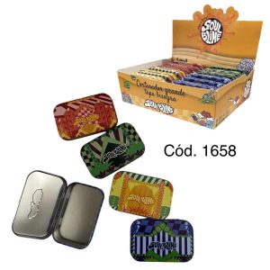 CONTENEDOR SOUBLIME TAPA BISAGRAS GRANDES LARGO COD 1658