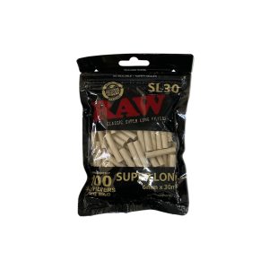 FILTROS RAW SUPER LONG SLIM BLACK 6  ML X 30 MLX  100 U. COD 1181