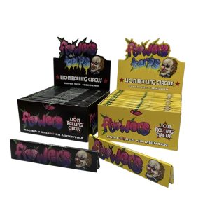 PAPEL FLOWERS AND TERPS SUPER KING SEZE 130 X 54 MM MAU LAMONICA CAJA X 50 U.