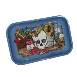 BANDEJA SMOKING ART IS DEAD MEDIDAS 28 X 19 cm. COD 2531