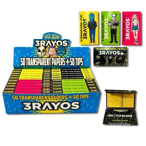 PAPEL ZEUS CELULOSA KING SIZE 4 COLORES CAJA X 25 UND. COD 1?