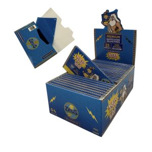 PAPEL ZEUS CELULOSA MAS ANCHO BLUE CAJA X 25 UND. COD 1797