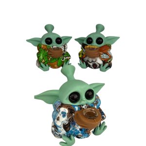 PIPA DE SILICONA ZEUS BABY YODA COD 1323