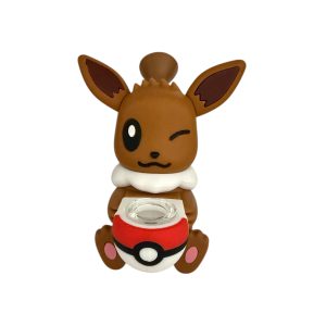 PIPA DE SILICONA ZEUS POKEBOLA EEVEE COD 1411
