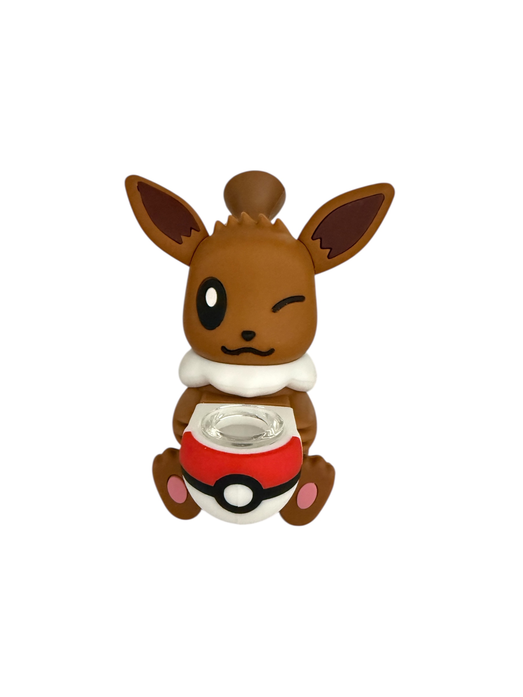 PIPA DE SILICONA ZEUS POKEBOLA EEVEE COD 1411