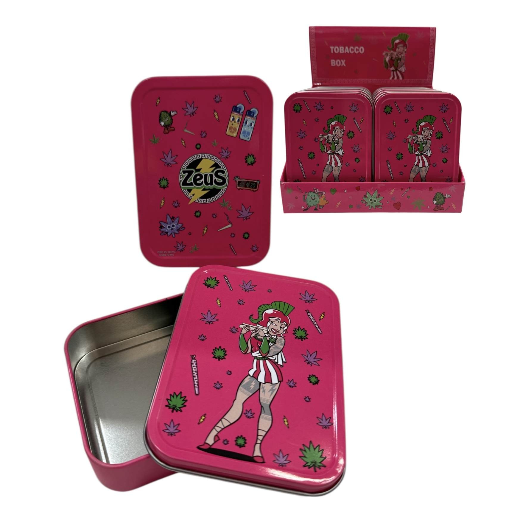TABAQUERA ZEUS LATA PINCK COD 428