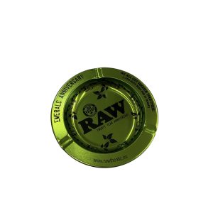 CENICERO METAL RAW EMERALD