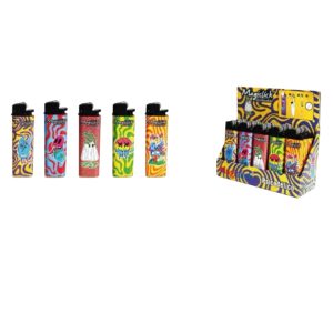 ENCENDEDOR MAGICLICK REUTILIZABLE PSICODELICO CAJA X 15 UND COD 264