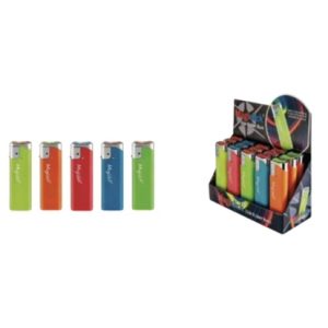 ENCENDEDOR MAGICLICK SLIDE RUBBER NEON CAJA X 15 UND COD 1528
